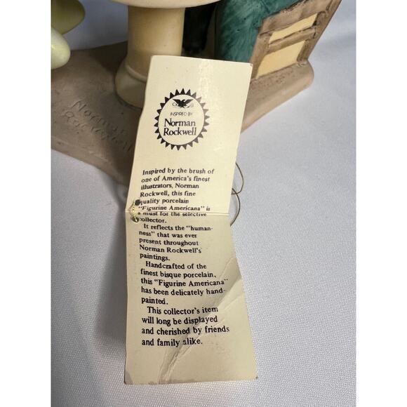 1985 Norman Rockwell Limited Edition "Sea Captain" Authentic Figurine Americana - Picture 7 of 11